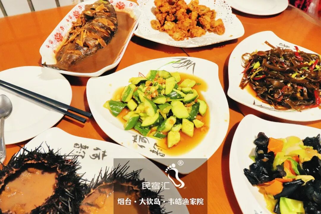 蓬莱旅游攻略大钦岛民宿韦皓渔家院赶海拾贝乘船观光-民宿汇